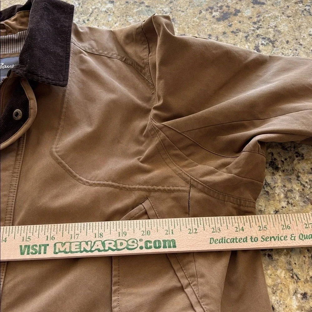 Eddie Bauer Bainbridge Field Barn Jacket Water Resistant Waxed Canvas Coat Large